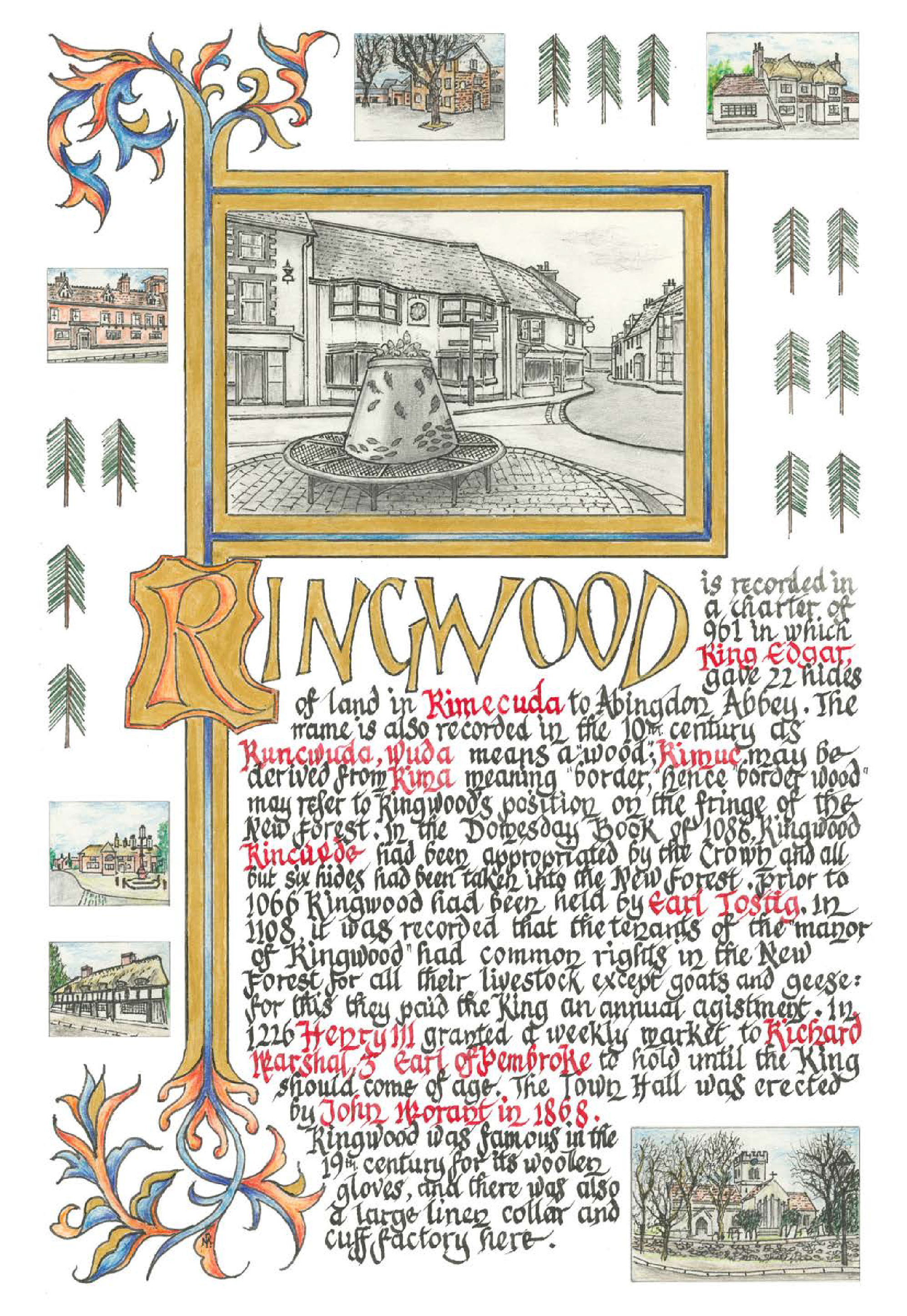 Ringwood - A4 Print