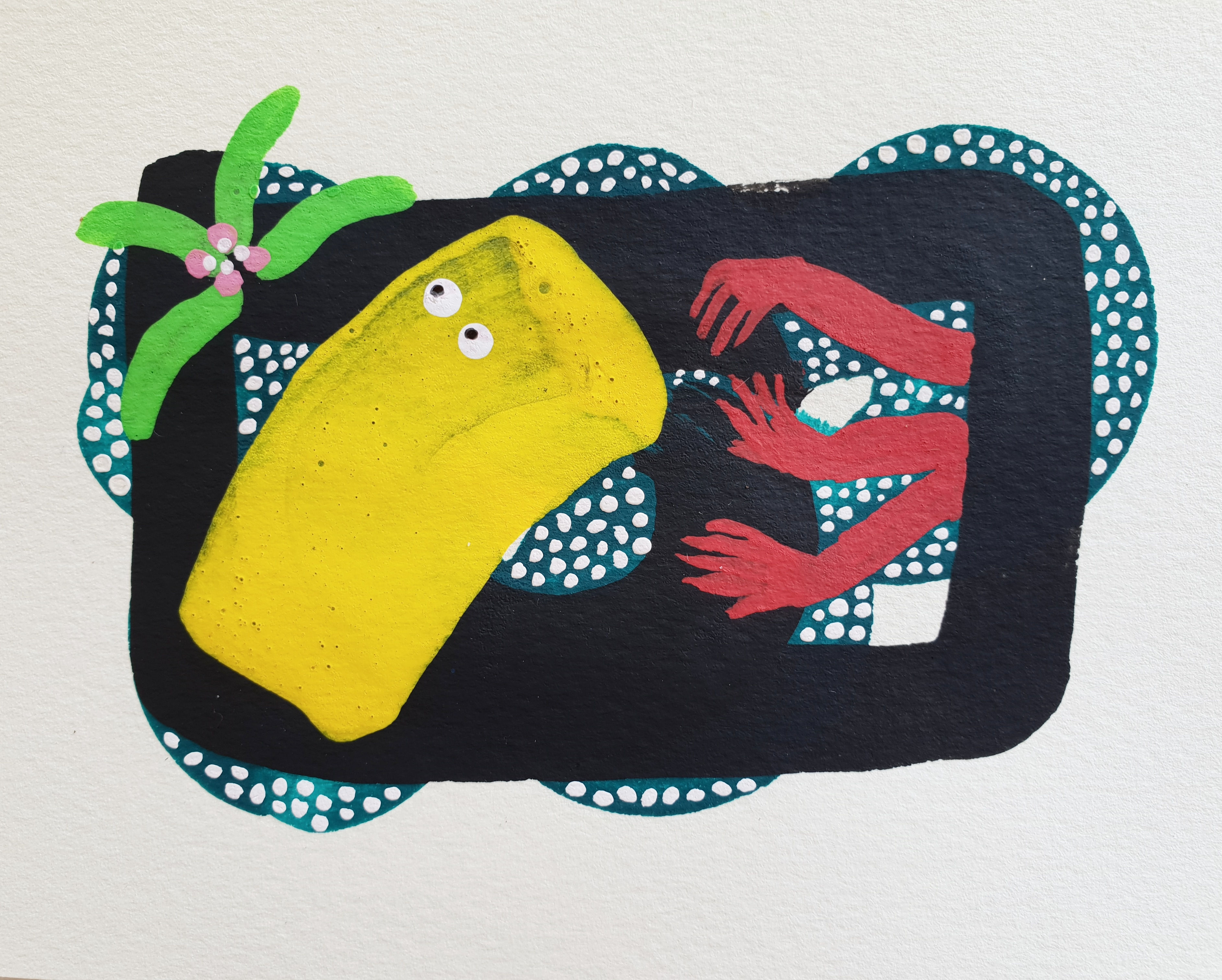 "Watching The Flower"