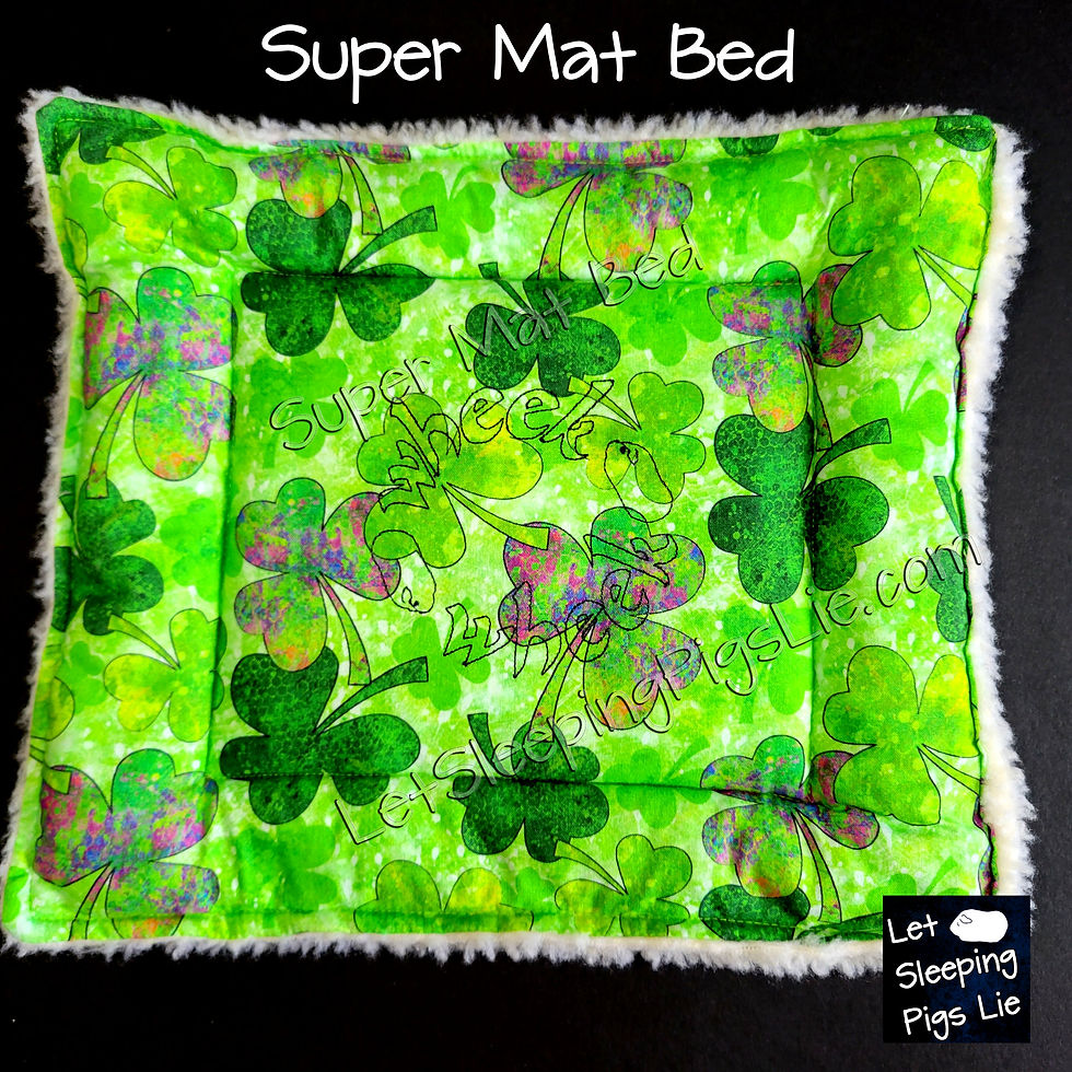 Wheek Wheek Clover Super Mat Bed