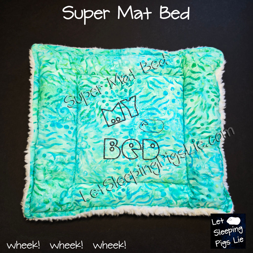 Summer Botanical Batik Super Mat Bed