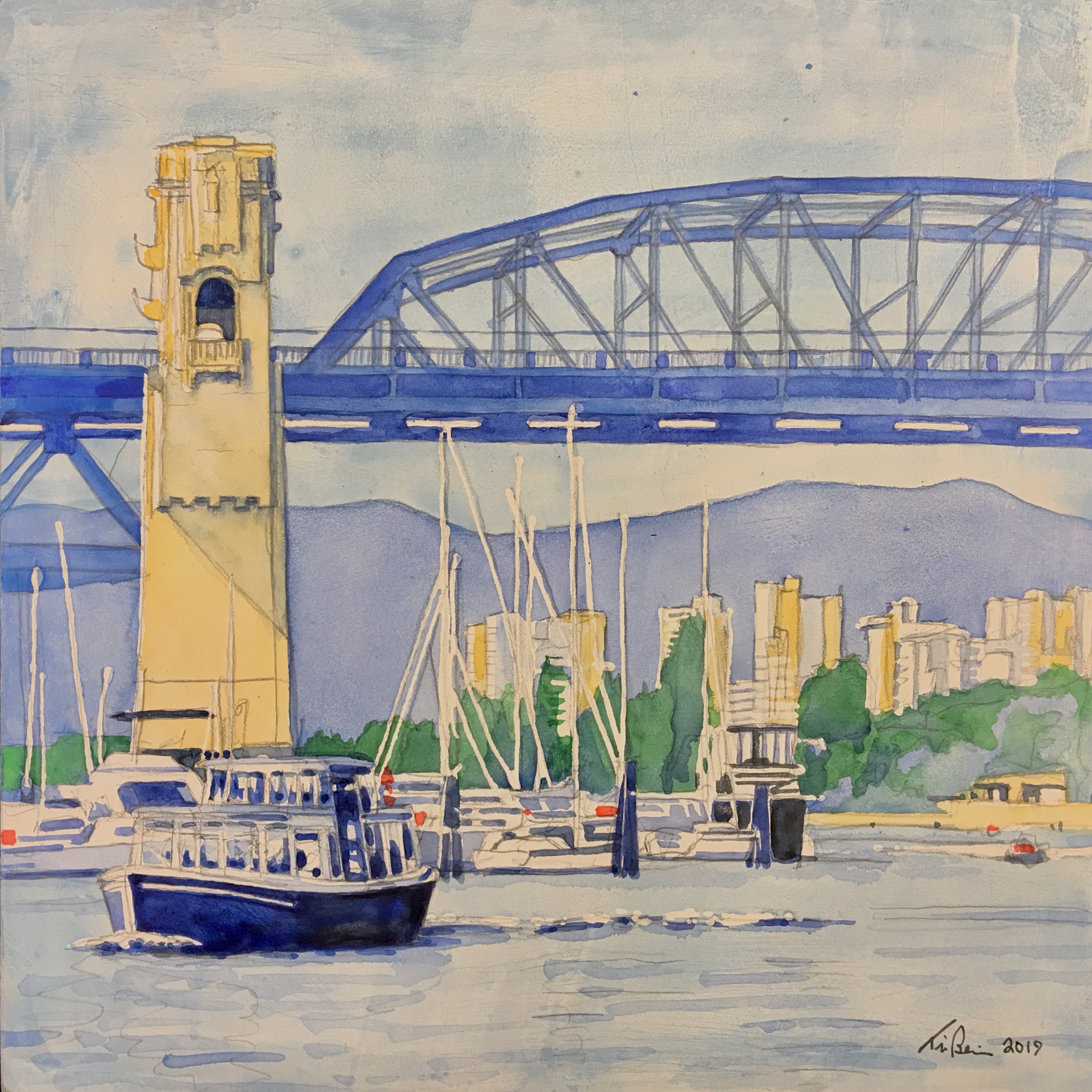 Ferry to Granville Island