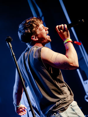 Paradise Fears performing on the Back From Dead Tour 