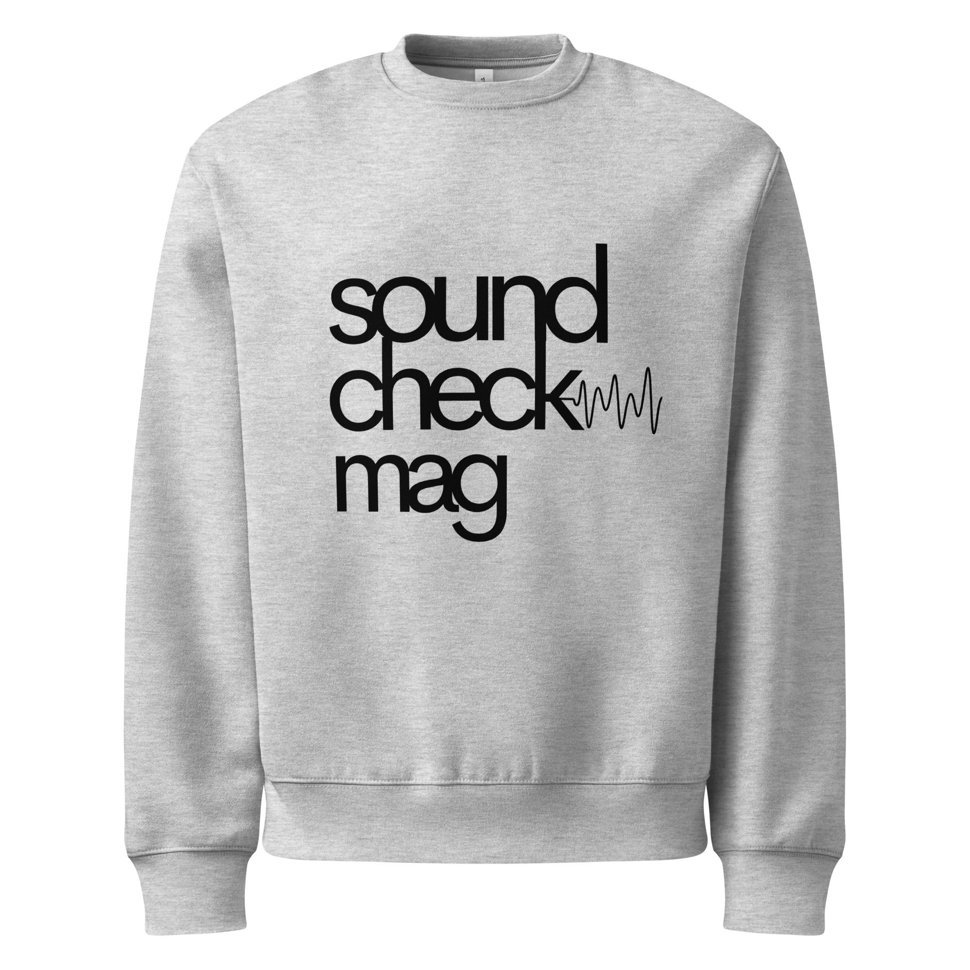 SoundCheck Mag | Grey Crewneck Sweatshirt
