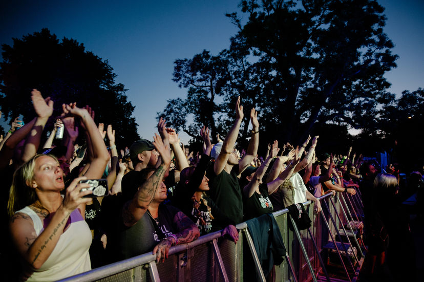 3OH!3 in concert, in Philly, PA