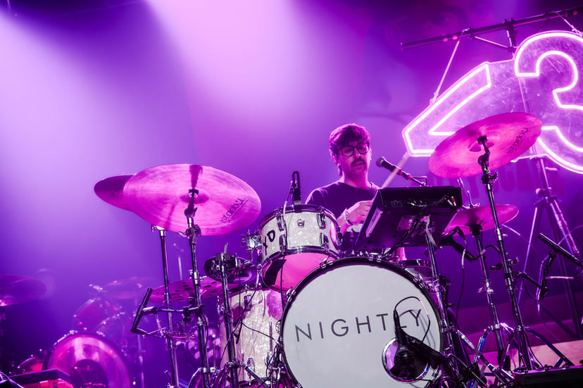 Nightly opening for The Maine on the I Love You But I Choose The Maine Tour on April 17th at Franklin Music Hall in Philadelphia, PA. Photo by Rebecca McDevitt