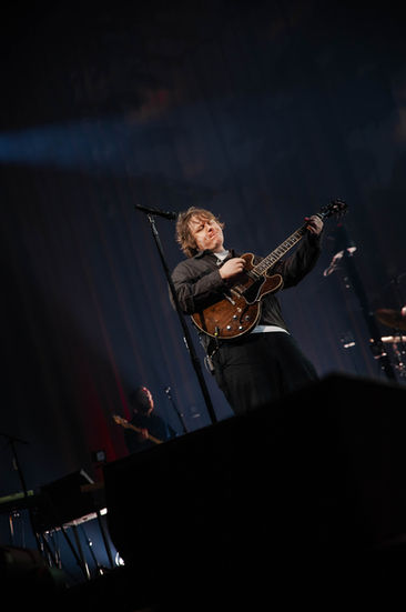 Lewis Capaldi performing at Liacouras Center in Philadelphia, PA on April 15, 2026. Photo by Rebecca  McDevitt