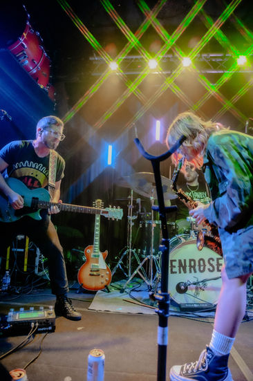 Enrose performing at Milkboy in Philadelphia on March 27, 2026. Photo by Rebecca McDevitt