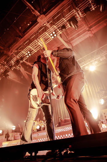 The Maine performing on the I Love You But I Choose The Maine Tour on April 17th at Franklin Music Hall in Philadelphia, PA. Photo by Rebecca McDevitt