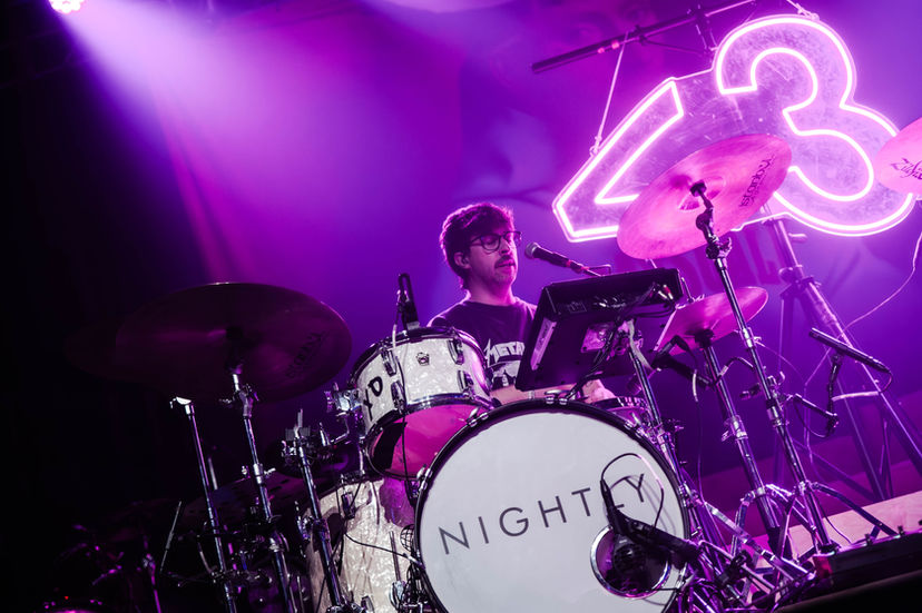 Nightly opening for The Maine on the I Love You But I Choose The Maine Tour on April 17th at Franklin Music Hall in Philadelphia, PA. Photo by Rebecca McDevitt