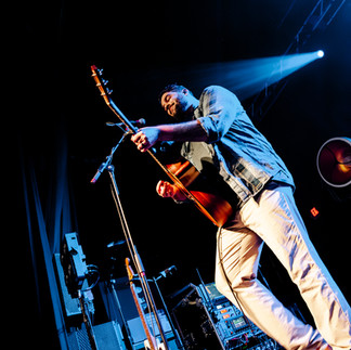 Cole Andre of Paradise Fears performing in Philadelphia, PA