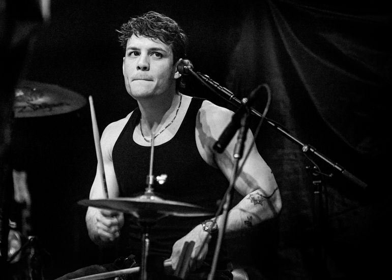 The Back Alley opening for the Runaarounds at the Riviera Theatre in Chicago, IL on  February 10, 2026. Photos by Ernesto Raul Aguilar 