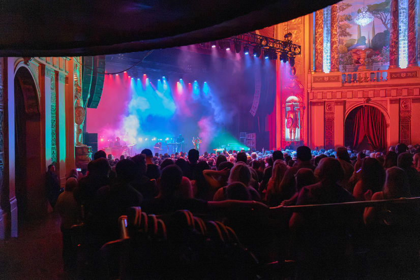 Phantogram in concert, Detroit, MI