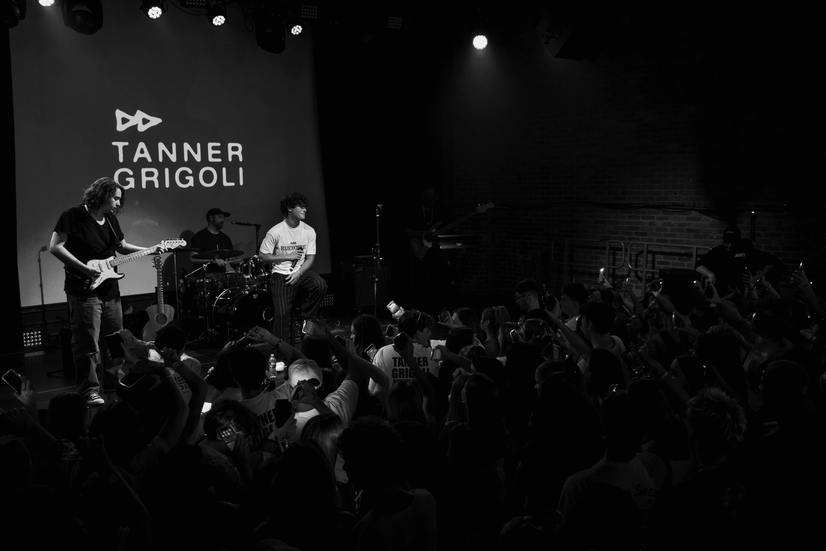 Tanner Grigoli performing at House of Independents in Asbury Park, NJ on June 20, 2026. Photos by Miranda Wyman