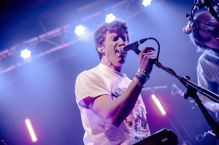 Wallace Tonight opening for Enrose at Milkboy in Philadelphia on March 27, 2026. Photo by Rebecca McDevitt