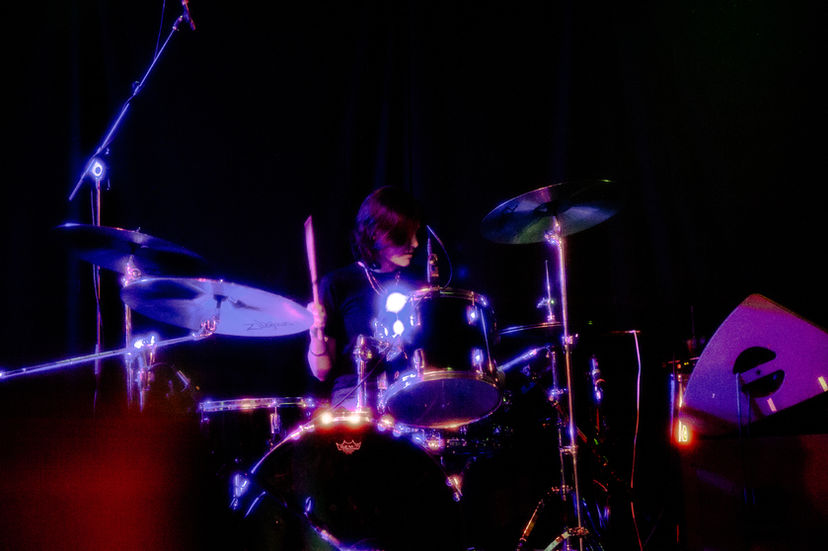 Saint Friday performing at Underground Arts in Philadelphia on February 28, 2026. Photos by Rebecca McDevitt