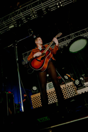 The Maine performing on the I Love You But I Choose The Maine Tour on April 17th at Franklin Music Hall in Philadelphia, PA. Photo by Rebecca McDevitt
