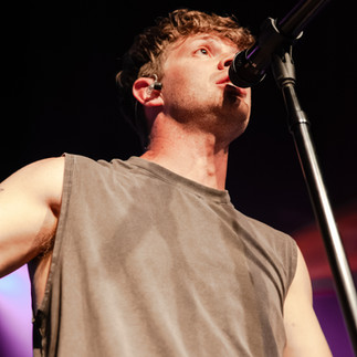 Sam Miller of Paradise Fears performing on the Back From The Dead Tour at TLA in Philadelphia, PA