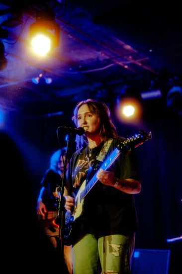 Saint Friday performing at Underground Arts in Philadelphia on February 28, 2026. Photos by Rebecca McDevitt