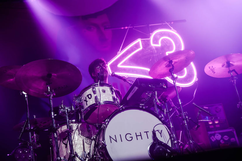Nightly opening for The Maine on the I Love You But I Choose The Maine Tour on April 17th at Franklin Music Hall in Philadelphia, PA. Photo by Rebecca McDevitt