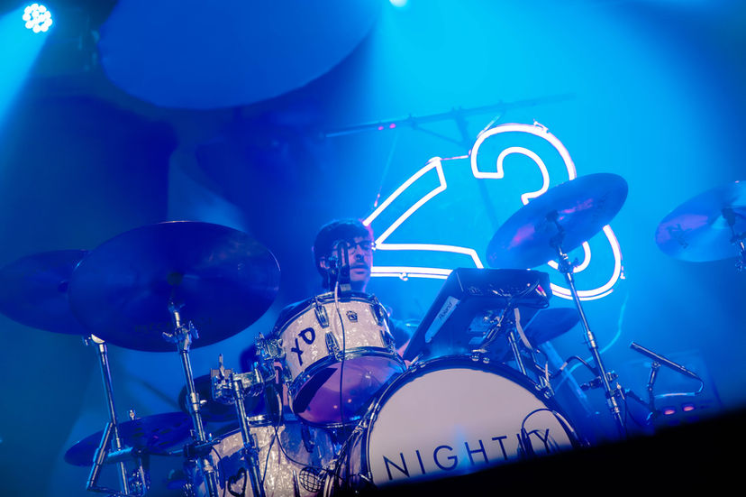 Nightly opening for The Maine on the I Love You But I Choose The Maine Tour on April 17th at Franklin Music Hall in Philadelphia, PA. Photo by Rebecca McDevitt