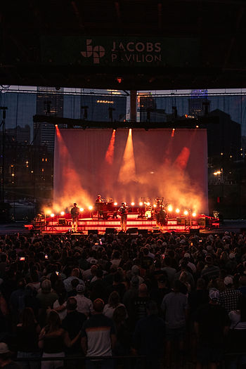 Caamp at Cleveland, OH's Jacob's Pavillion