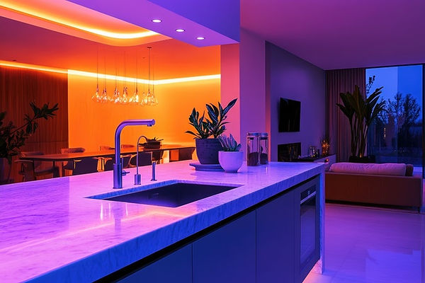 Smart Home Lighting Automation Kitchen Products by Vecktar Innovations