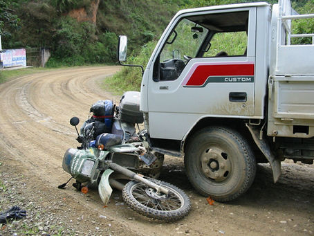 Big Trucks in my lane