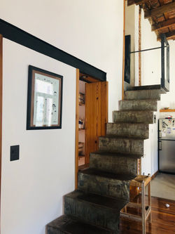 Escalera de hierro plegado - Casa San Carlos