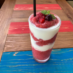 Strawberry Yogurt slushy