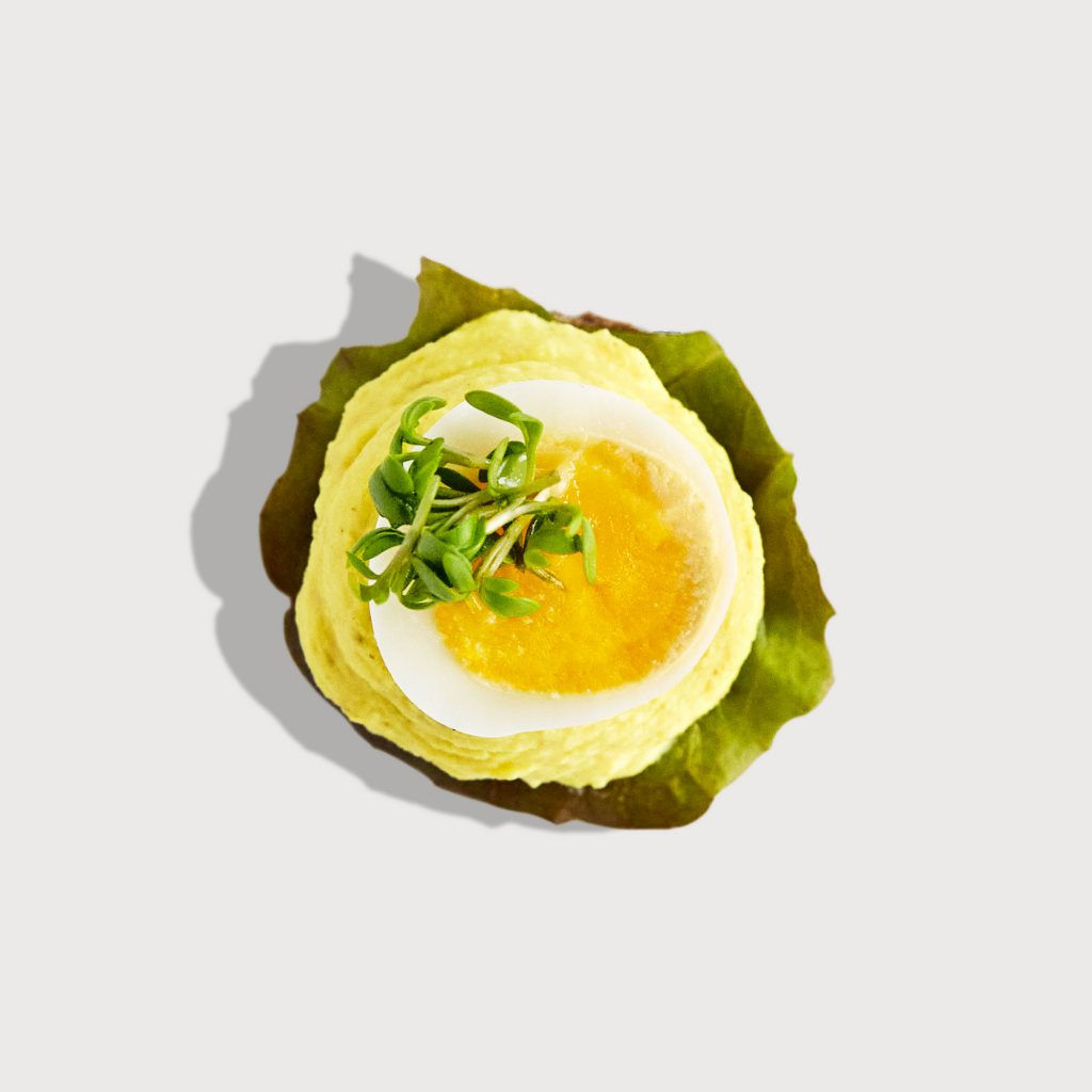 10 stk Æggesalat med karse