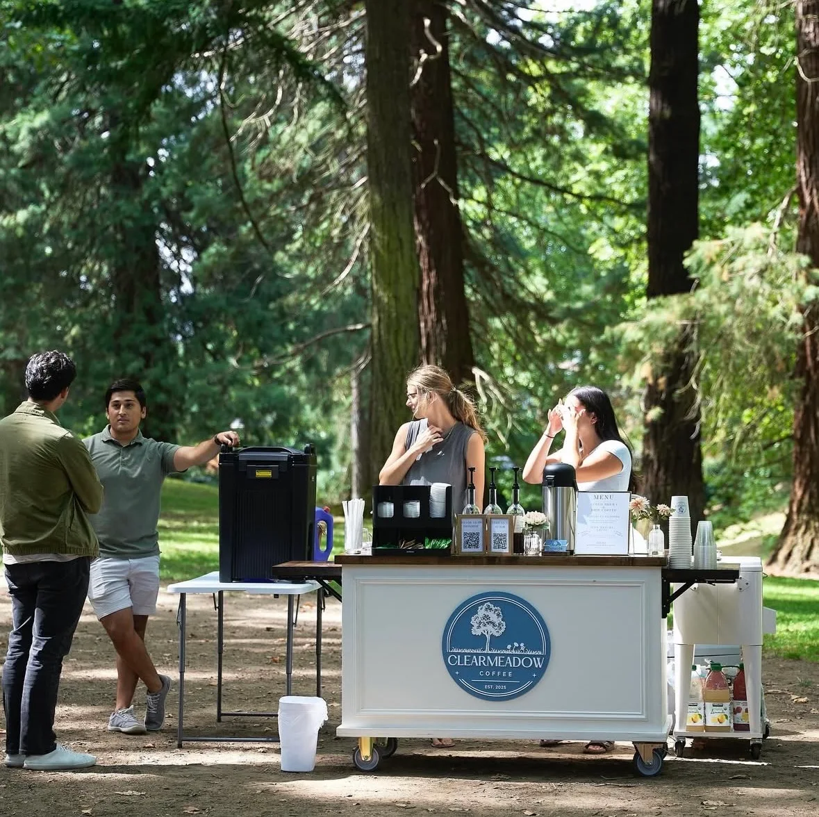 Elevate any event with our mobile espresso bar serving Portland Oregon and surrounding areas