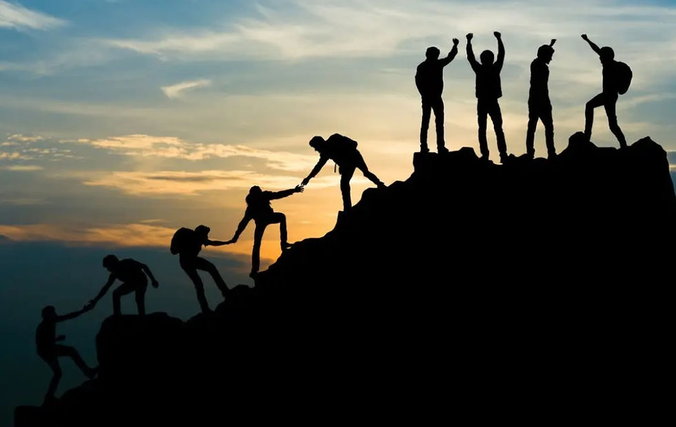 Trabajo en Equipo en la Montaña