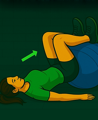 Curl Femoral con Fitball