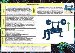 Test de 1 RM en Press Banca