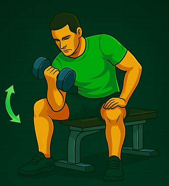 Curl de Concentración