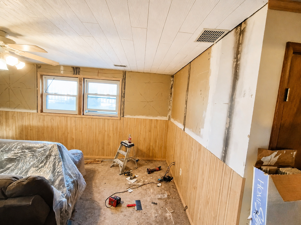 Bluebird Dr - Basement - During Renovation