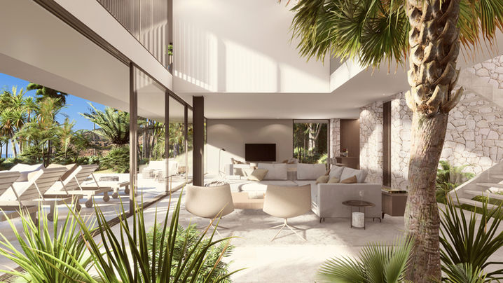 Oasis House Mallorca - Interior Living Room