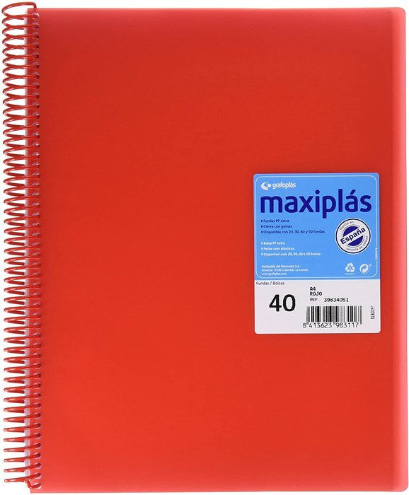 Miniatura: Carpeta Maxiplas 40 Fundas