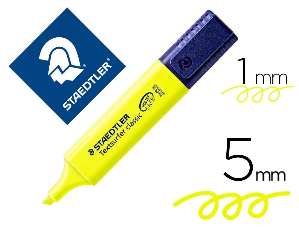 Rotulador Staedtler Textsurfer Classic 364 Fluorescente