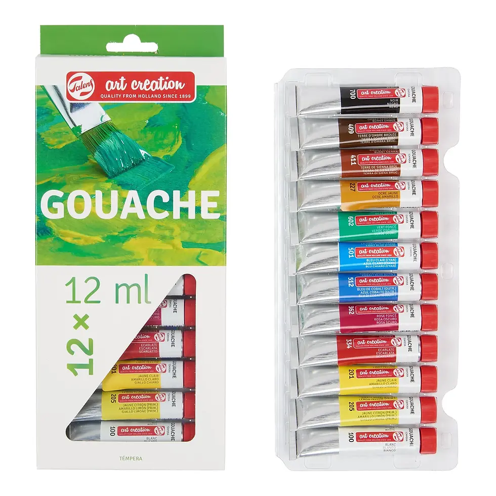 Miniatura: Talens Art Creation Tempera Set 12 Tubos de 12ml