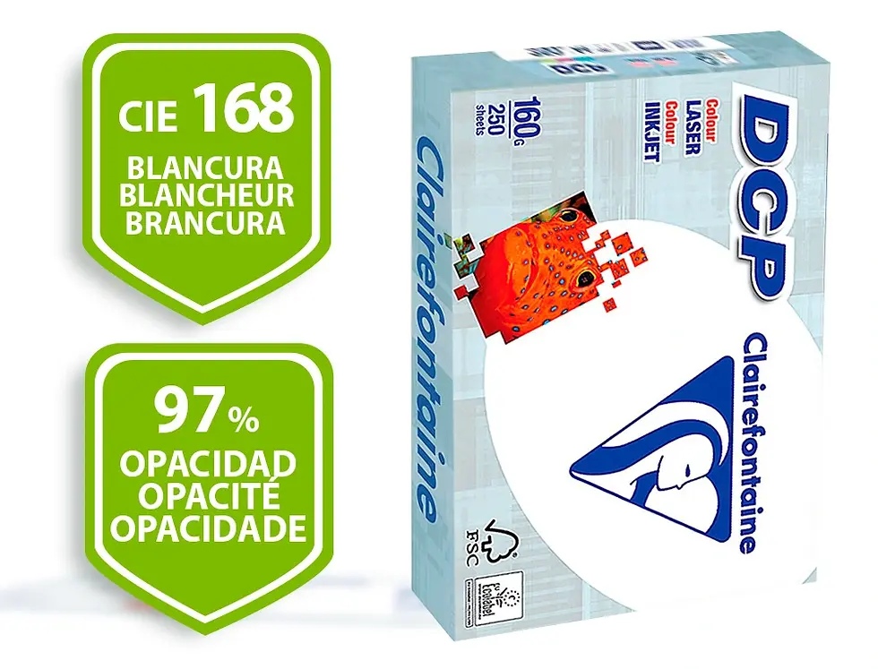 Miniatura: Papel Fotocopiadora Clairefontaine A4 160g 250H