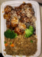 Arranged Food and Objects