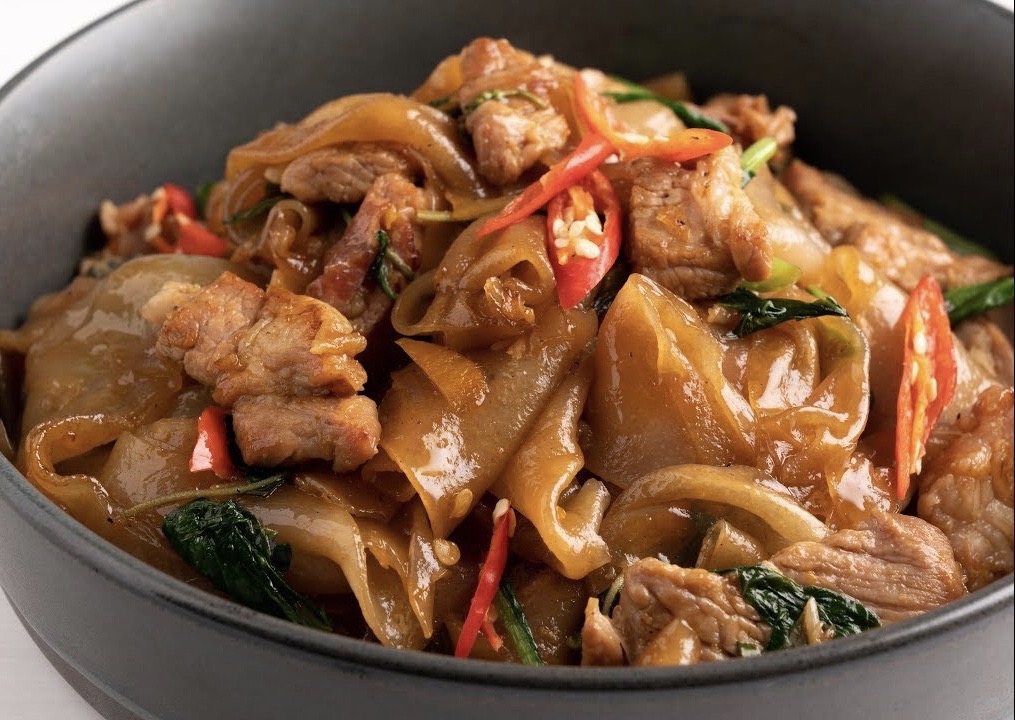 Arranged Food and Objects