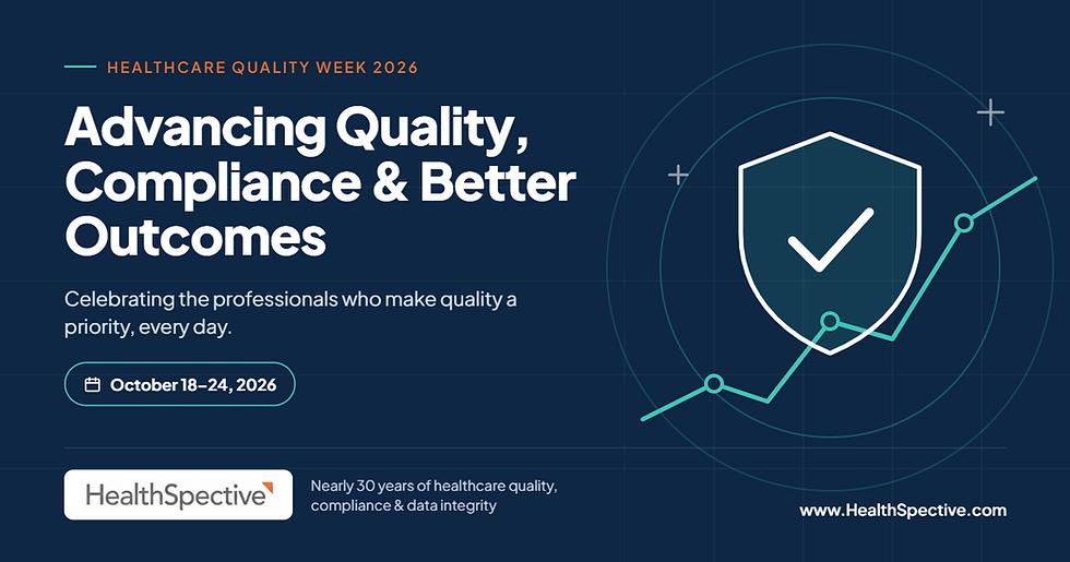 Celebrating Healthcare Quality Week 2026