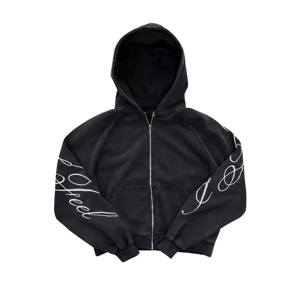 Thumbnail: Women Letter Print Hooded Sweatshirt