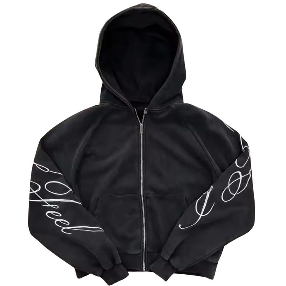 Thumbnail: Women Letter Print Hooded Sweatshirt