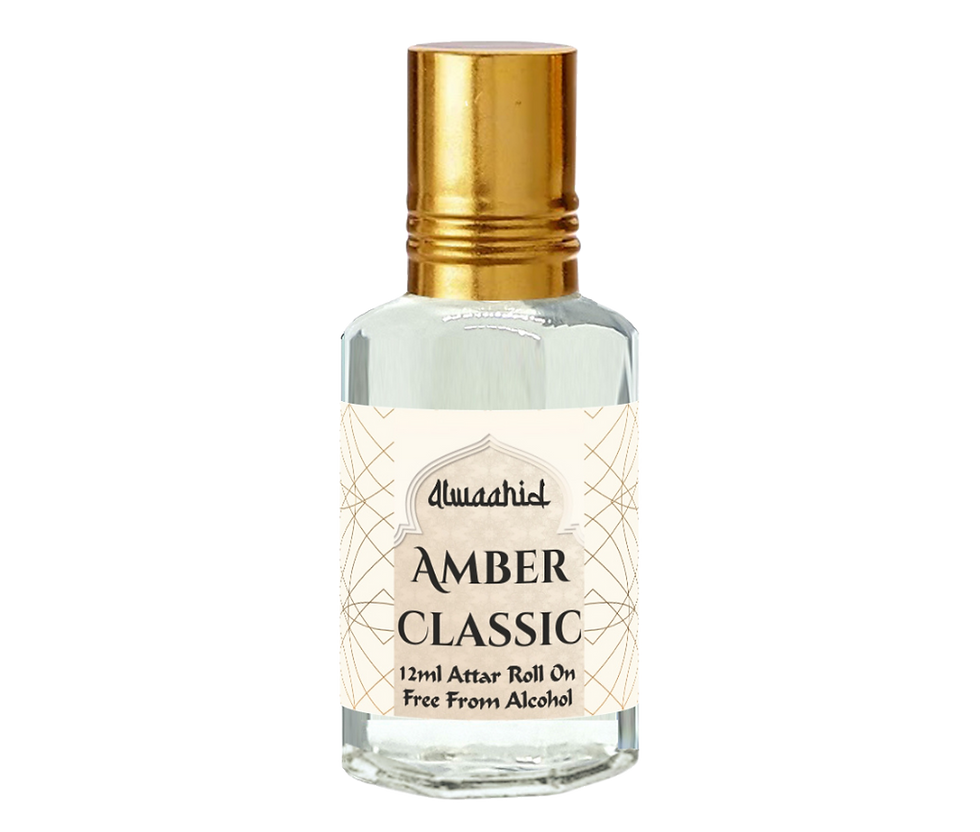 Amber Classic Attar Bottle