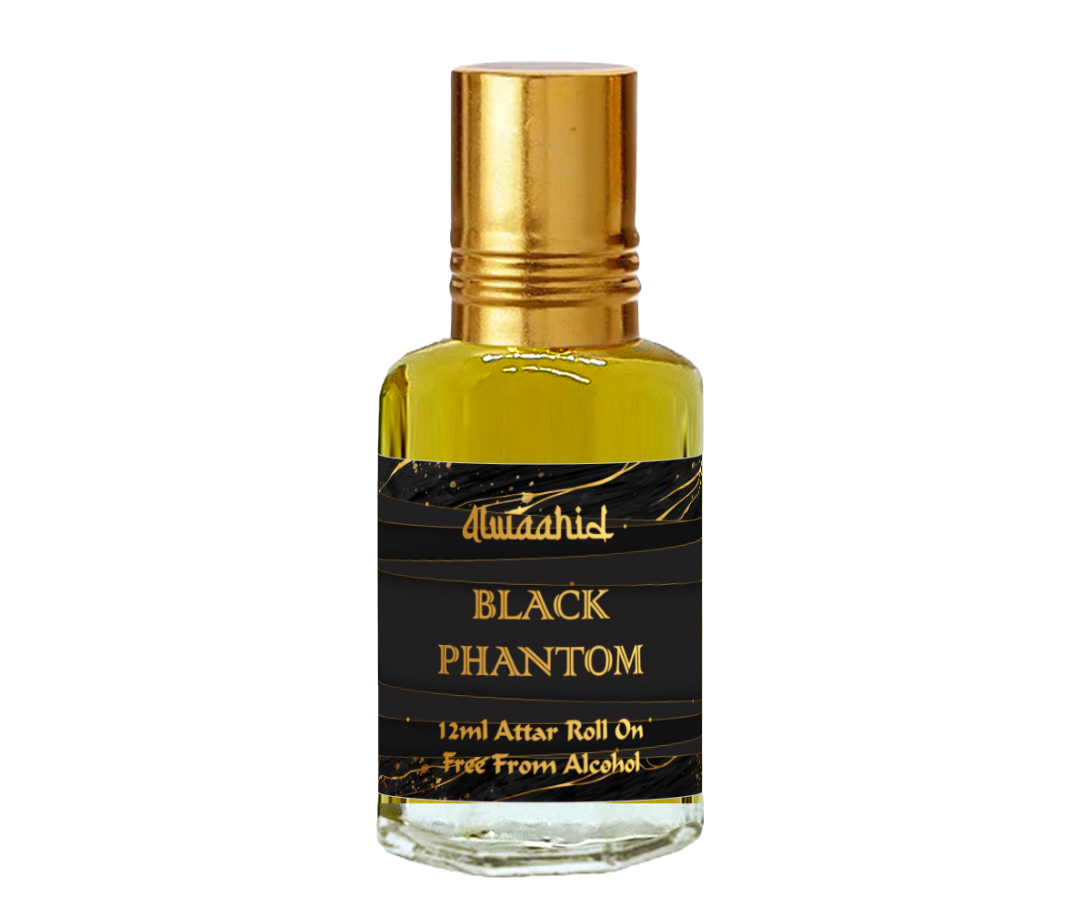 Black Phantom Attar Bottle