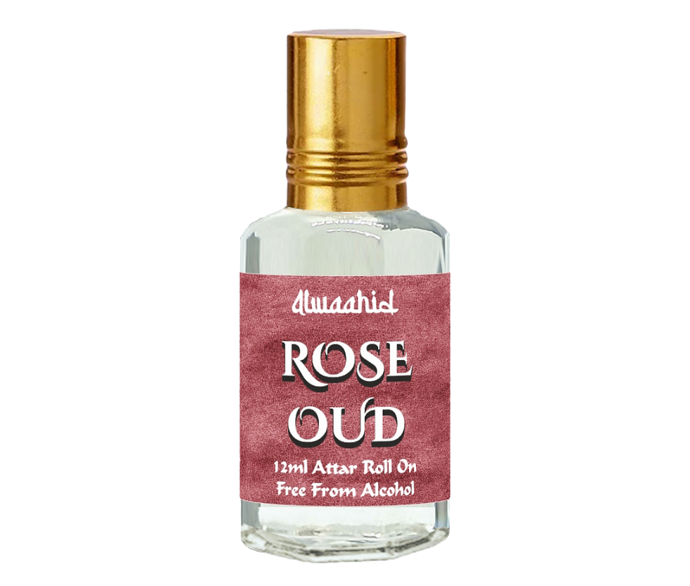 Rose Oud Attar Bottle