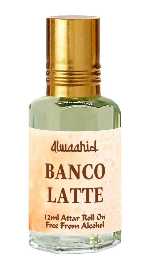 Bancom Latte By AlWaahid | Long Lasting Fragrance | 12 Ml Roll On Attar